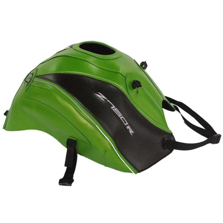 Bagster tank mat pearl green/black deco/silver cherry (1619C) Kawasaki Z750 R