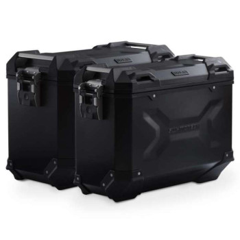 SW-Motech TraX ADVENTURE 45/37L TRIUMPH TIGER 1200 GT/RALLY aluminum suitcase kit