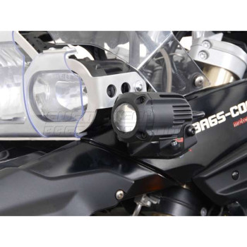 Kit de montage SW-Motech pour feux additionnels BMW F650GS / F800GS