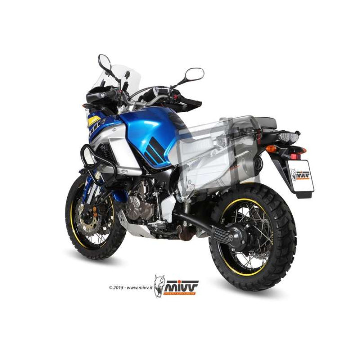 Silencieux homologué Mivv OVAL Carbone (Y.034.LNC) Yamaha XT1200Z/ZE