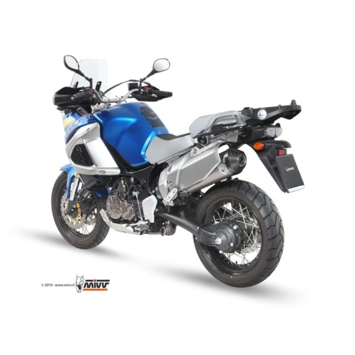 Silencieux homologué Mivv OVAL Carbone (Y.034.LNC) Yamaha XT1200Z/ZE