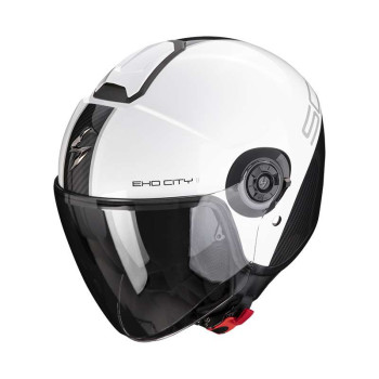 Scorpion EXO-CITY II CARBO motorcycle helmet White / Black