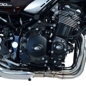 Couvre-carter droit (démarreur) R&G (ECC0252BK) Kawasaki Z900RS