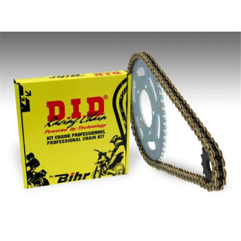Kit chaîne moto renforcé DID 520 VX2 Honda CRF250L/CRF300L