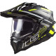 LS2 EXPLORER MX701C CARBON EDGE motorcycle helmet Black/Yellow 22.06