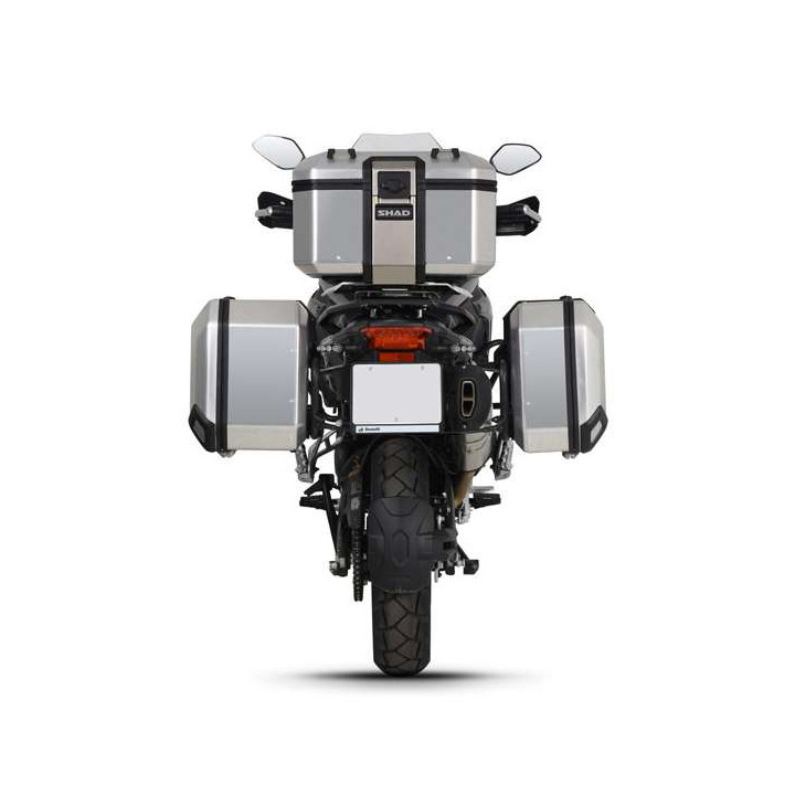 Kit valises alu Shad TERRA TR36/TR47 + supports 4P (B0TX524P) Benelli TRK502X