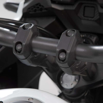 Rehausseur universel pour guidon 28mm SW-Motech +20mm