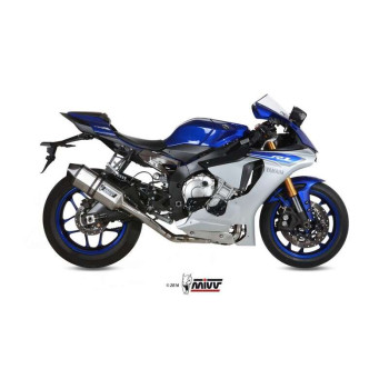 Ligne complète Mivv SPEED EDGE Inox (X.YA.0010.SRX) Yamaha YZF R1