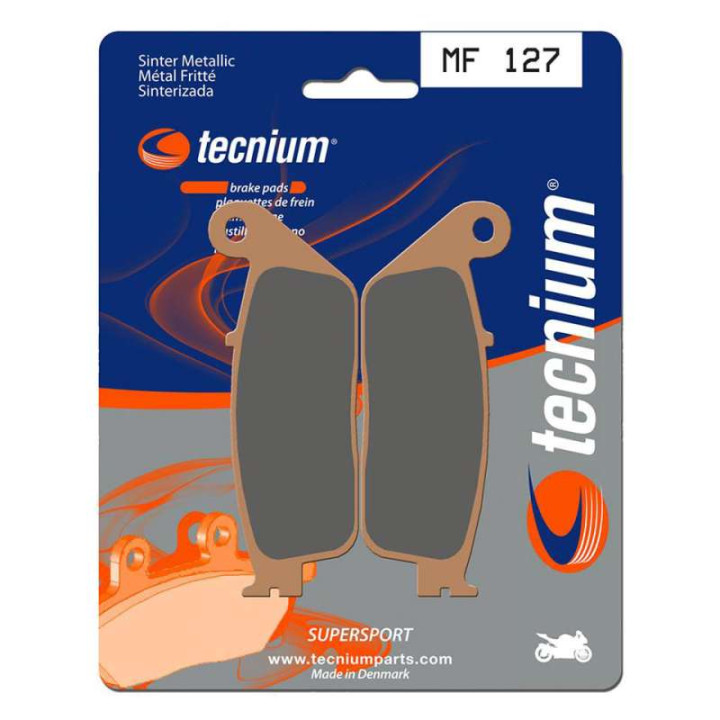 Brake plates metal fried Tecnium MF127