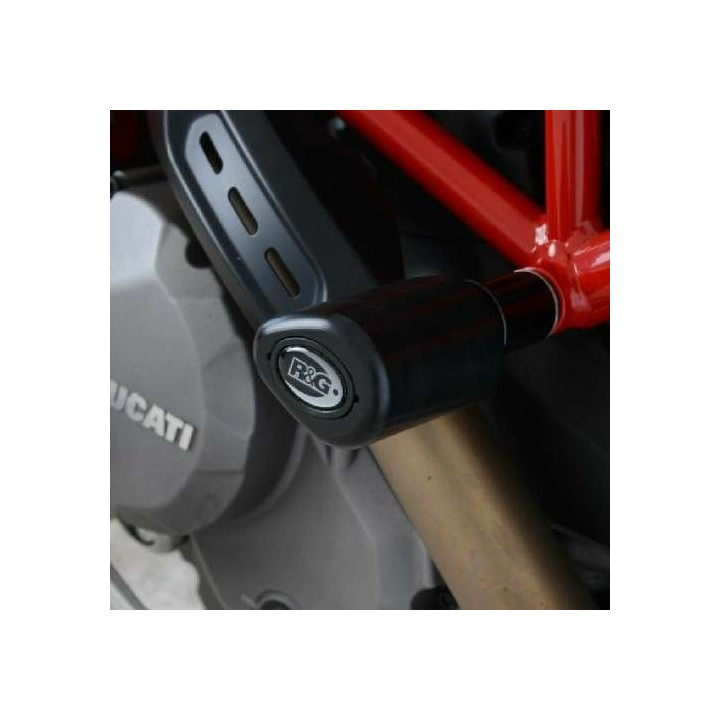 Tampons de protection R&G AERO Ducati Hypermotard 950/950 SP ABS/950 ABS RVE (CP0470BL)