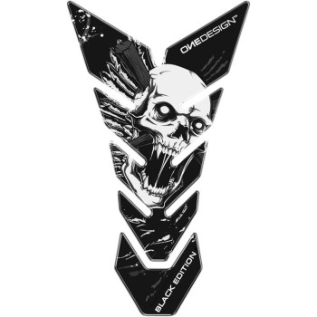 Protection de réservoir moto OneDesign BLACK ED. SKULL CGBE8P