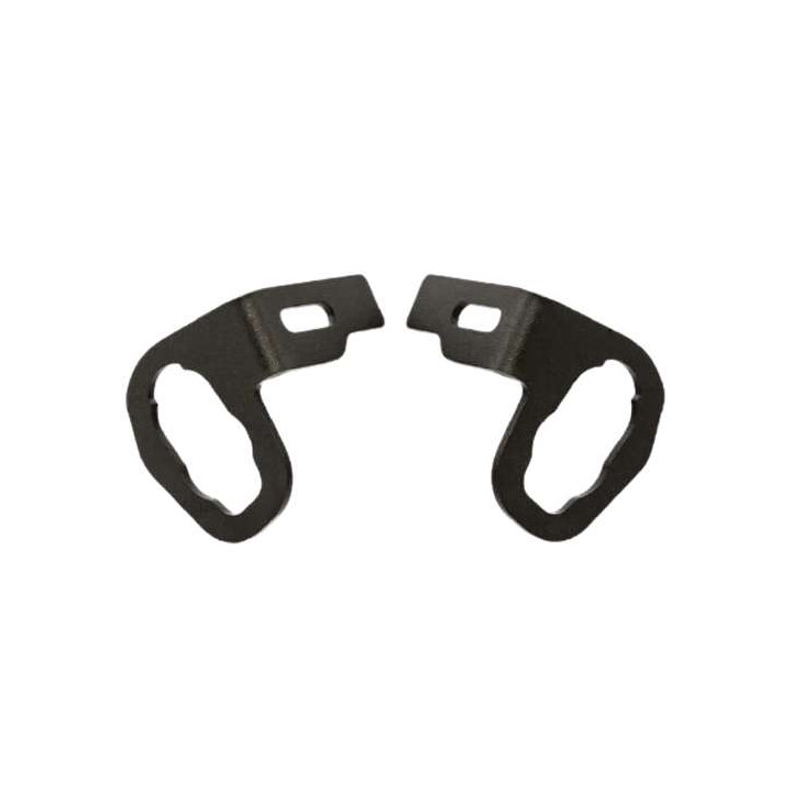 Supports de clignotants Puig (9320N) pour origine Kawasaki