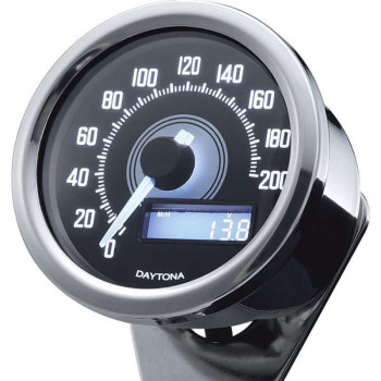 Compteur vintage leds Daytona VELONA 200 Km/h