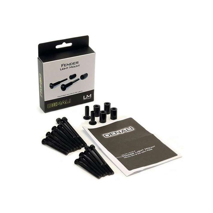 Mudguard mountings for DENALI D2/DM lights