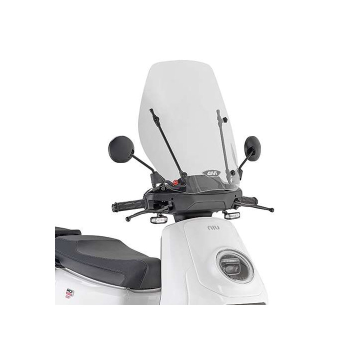 Pare-brise incolore Givi (D1181ST+A8962A) NIU MQI GT
