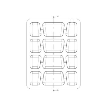 Coussin de selle Wild Ass PILLION CLASSIC (Néoprène) Coussin de selle Wild Ass PILLION CLASSIC (Néoprène)