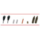 Kit dépannage Gryyp K006 pour pneu scooter tubeless (Cargol x2)