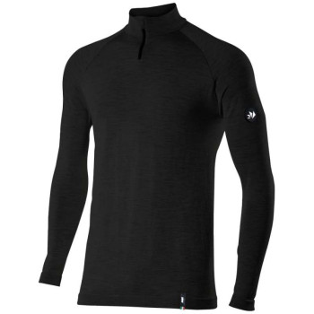 Maillot thermique moto SIXS TS13 MERINOS BLACK
