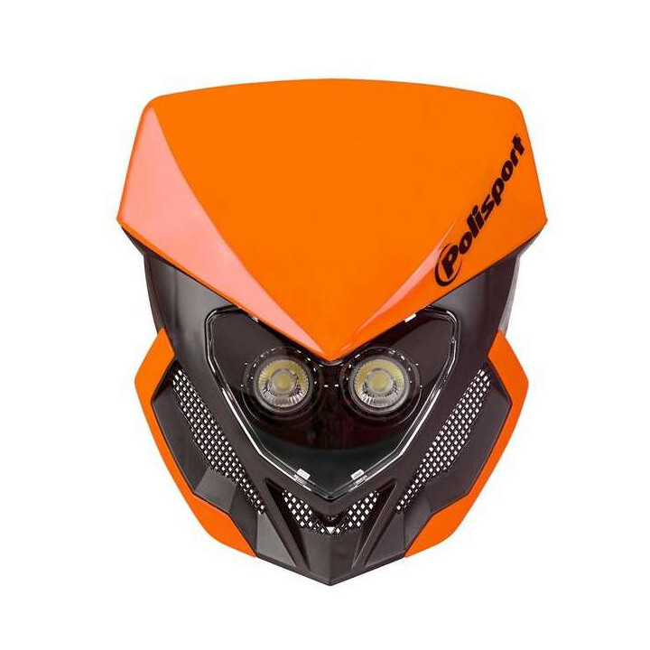 Headlight plate with light POLISPORT Lookos Evo LED 2 x 5W 15° 12V