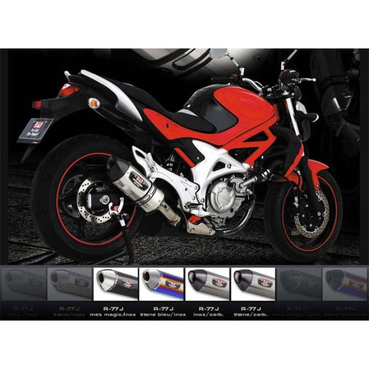 Yoshimura R-77 S Metal Magic SFV650 GLADIUS-approved muffler