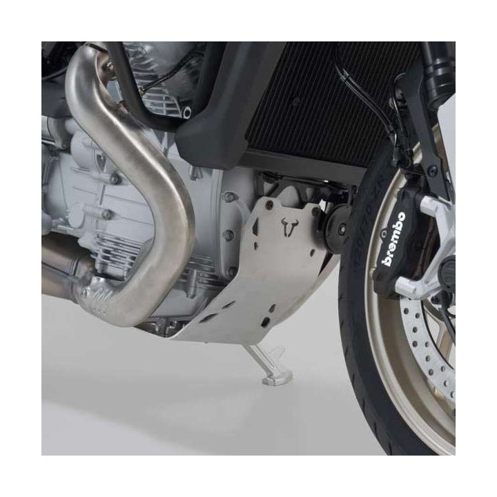 Sabot moteur SW-Motech Gris Moto Guzzi V100 Mandello/Mandello S (MSS.17.038.10000/S)
