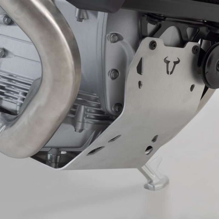 Sabot moteur SW-Motech Gris Moto Guzzi V100 Mandello/Mandello S (MSS.17.038.10000/S)
