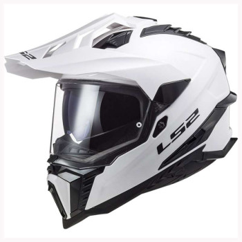 Casque moto LS2 EXPLORER MX701 SOLID Blanc 22.06
