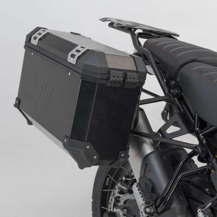 SW-Motech TraX ION 45L/37L Ducati Desert X aluminum case kit (KFT.22.995.50000/B)