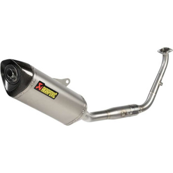 AKRAPOVIC RACING Titanium Yamaha MT-125/YZF-R 125 (S-Y125R8-HZT) homologated complete line AKRAPOVIC RACING Titanium Yamaha MT-125/YZF-R 125 (S-Y125R8-HZT) homologated complete line