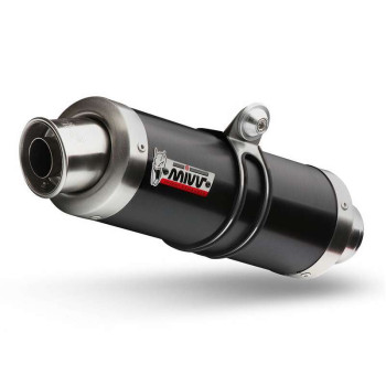 Ligne complète Mivv GP Inox noir (Y.028.LXB) Yamaha T-Max 500