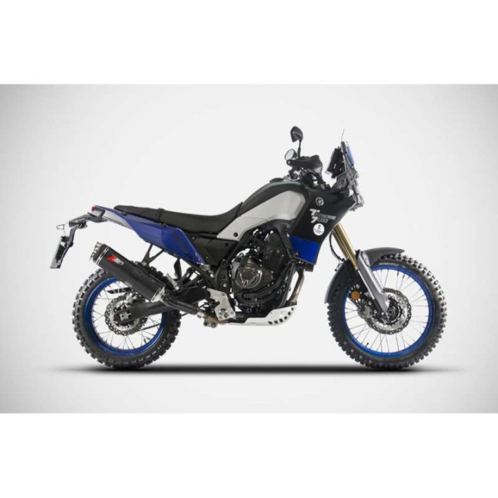 Silencieux homologué Zard INOX Noir Yamaha TÉNÉRÉ 700