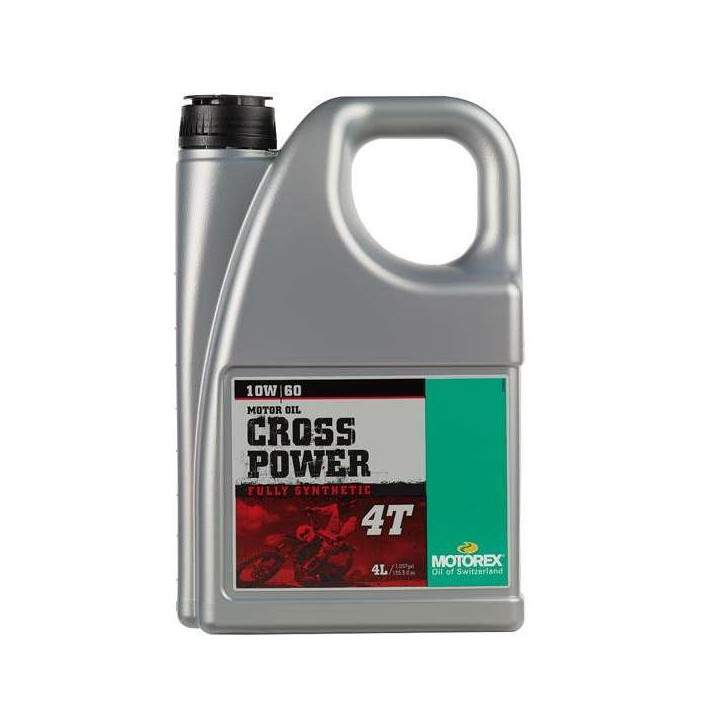 Motorex Cross Power 4T 10w60 4 liter engine oil