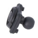 SW-Motech T-LOCK bracket + ball for mounting arm