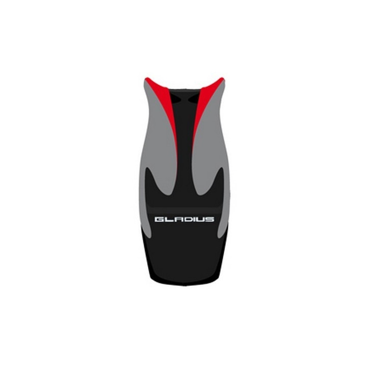 Housse de selle Bagster (2210F) Anthracite/Acier/Lettres Argent Suzuki GLADIUS 650 10