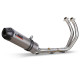 Ligne complète Mivv OVAL Titane (Y.058.L4C) Yamaha MT-07 TRACER