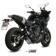 Ligne complète Mivv OVAL Titane (Y.058.L4C) Yamaha MT-07 TRACER