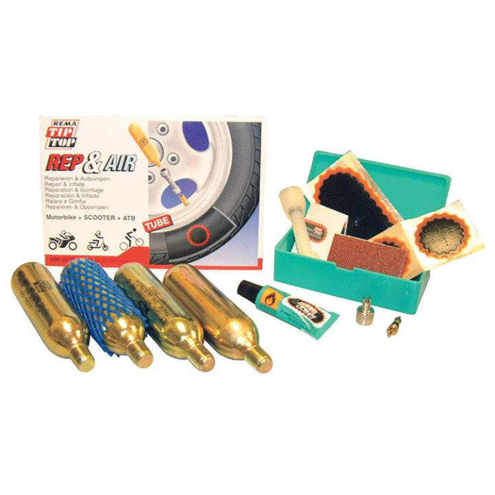 Repair kit for bike/cyclo/motor air rooms