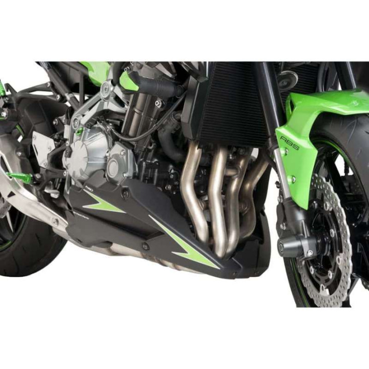 Sabot moteur Puig Noir mat (9703J) Kawasaki Z900 17-18 