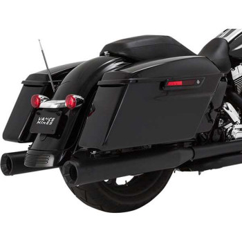 Vance &amp- Hines ELIMINATOR 400 BLACK muffler (46703) Harley TOURING 95-16
