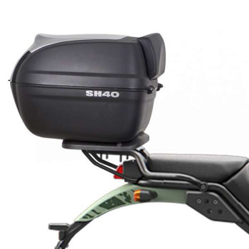 Kit top case Shad SH40 alu + support Top Master (R0HM41ST) HIMALAYAN 400 21- Kit top case Shad SH40 alu + support Top Master (R0HM41ST) HIMALAYAN 400 21-