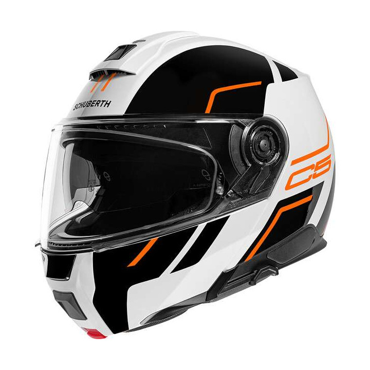 Casque moto modulable Schuberth C5 Master Orange