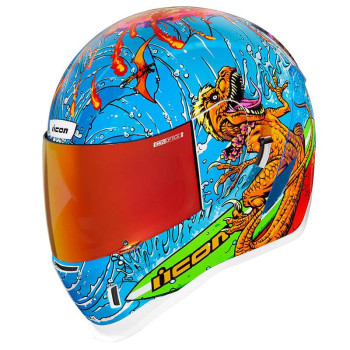 Casque moto Icon AIRFORM DINO FURY Casque moto Icon AIRFORM DINO FURY