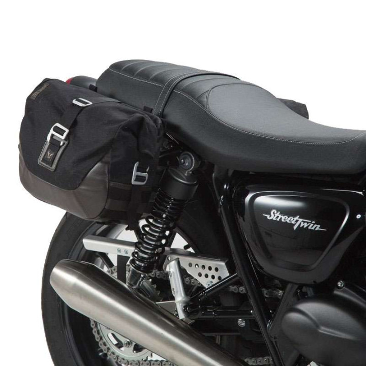 SW-Motech LEGEND GEAR Black edition Triumph Street Twin /Cup case kit