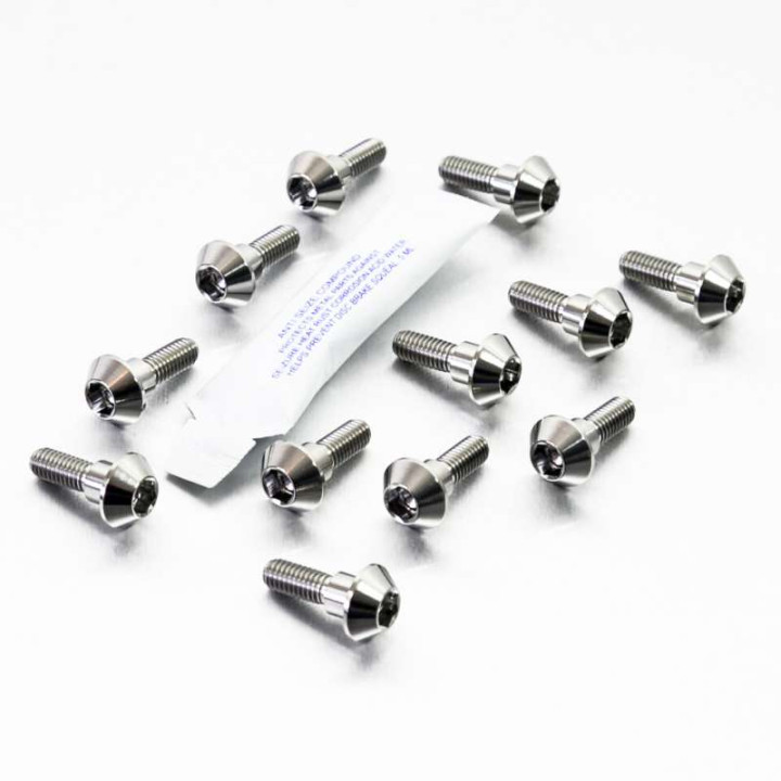 Vis disque de frein titane (x12) Pro-Bolt M6x20mm YAMAHA AVANT