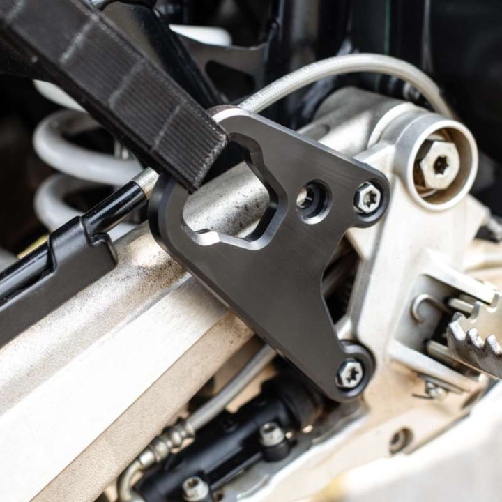 Fixations Kriega OS-HEEL PLATE KTM 690 / HUSQVARNA 701