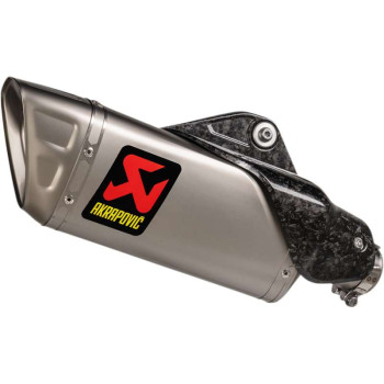 Silencieux homologué AKRAPOVIC Titane Yamaha MT-10/MT-10 SP (S-Y10SO20-HAPLT)