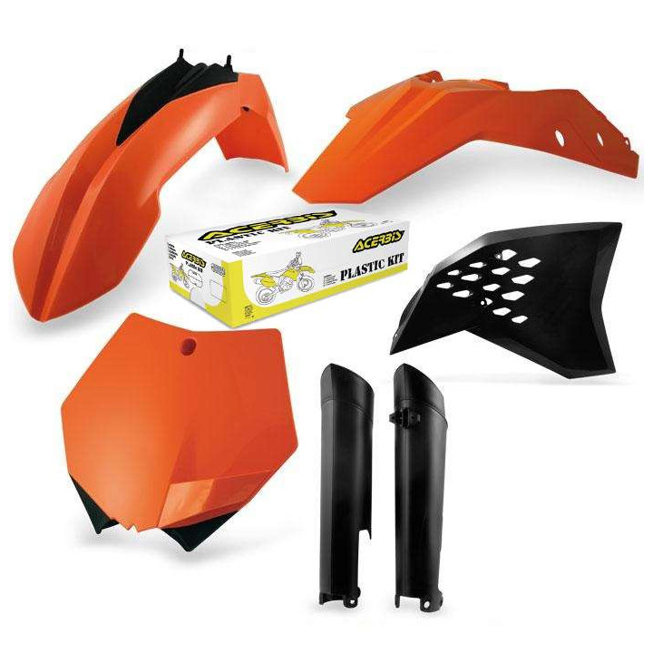 Plastic Kit Acerbis 4 pieces KTM EXC-F 08-11
