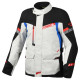 Veste moto Macna ASPIRE Gris/Noir/Bleu