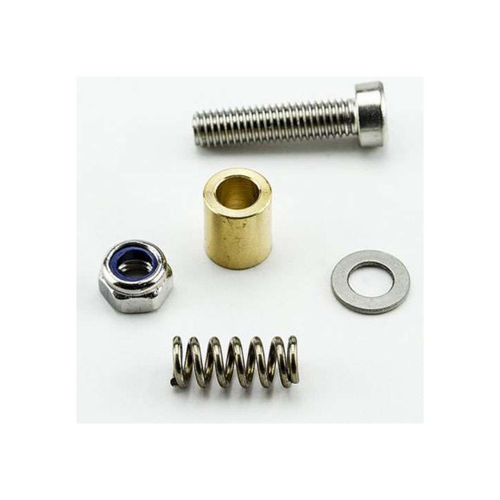 Kit pièces de rechange vis / écrou / rondelle / ressort (9837N) pour levier Puig