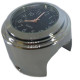 Brazoline Chrome analog handlebar watch